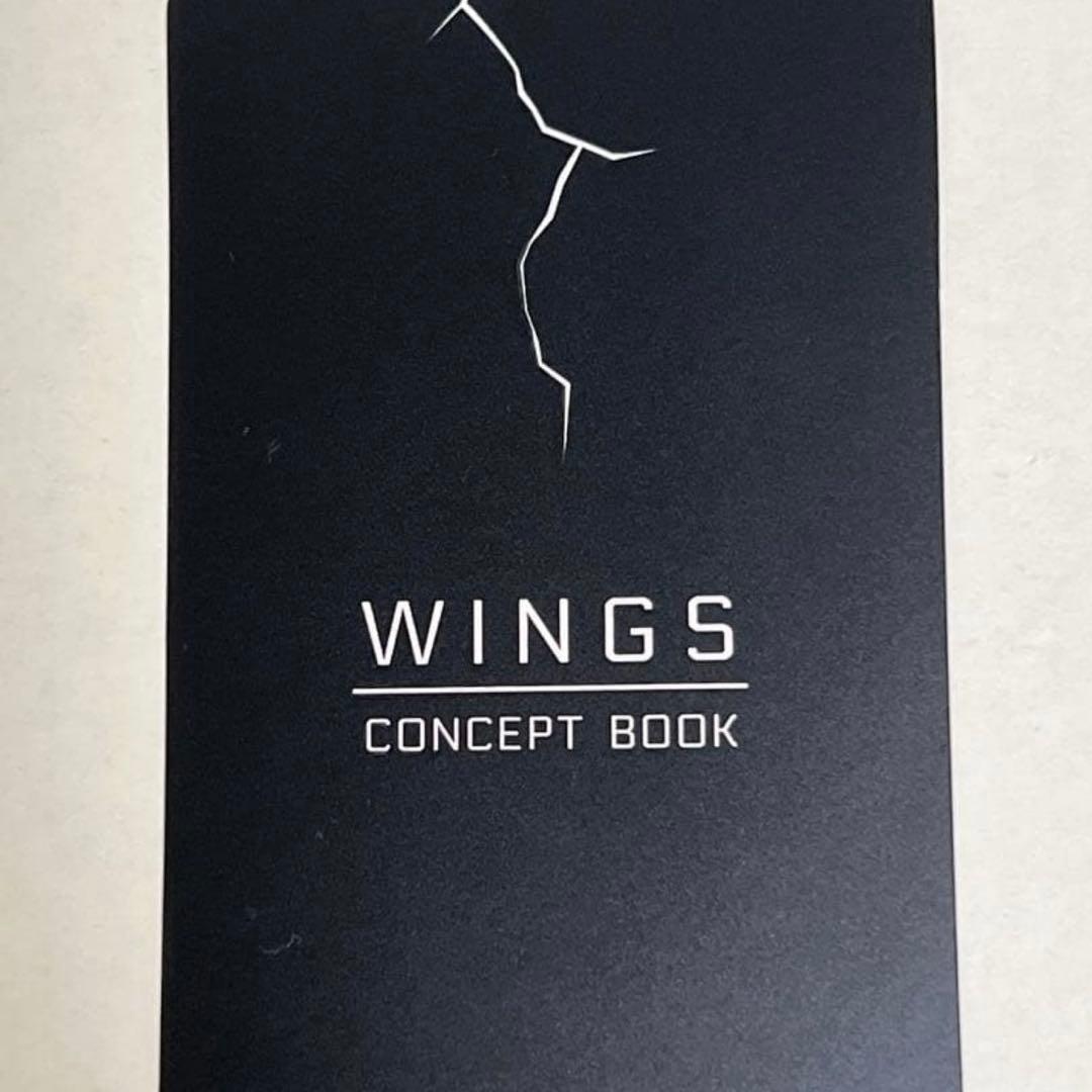 「WINGS CONCEPT BOOK」〈限定版〉レンチキュラー トレカ ジミン