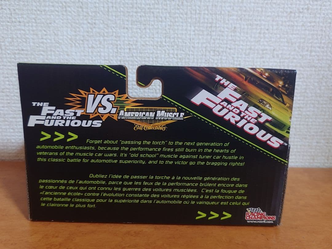 レーシングチャンピオン 1/64 ワイルドスピード スープラ チャージャー