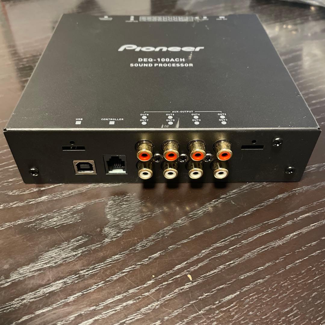 Pioneer DEQ-100ACH サウンドプロセッサー　DSP 4CH