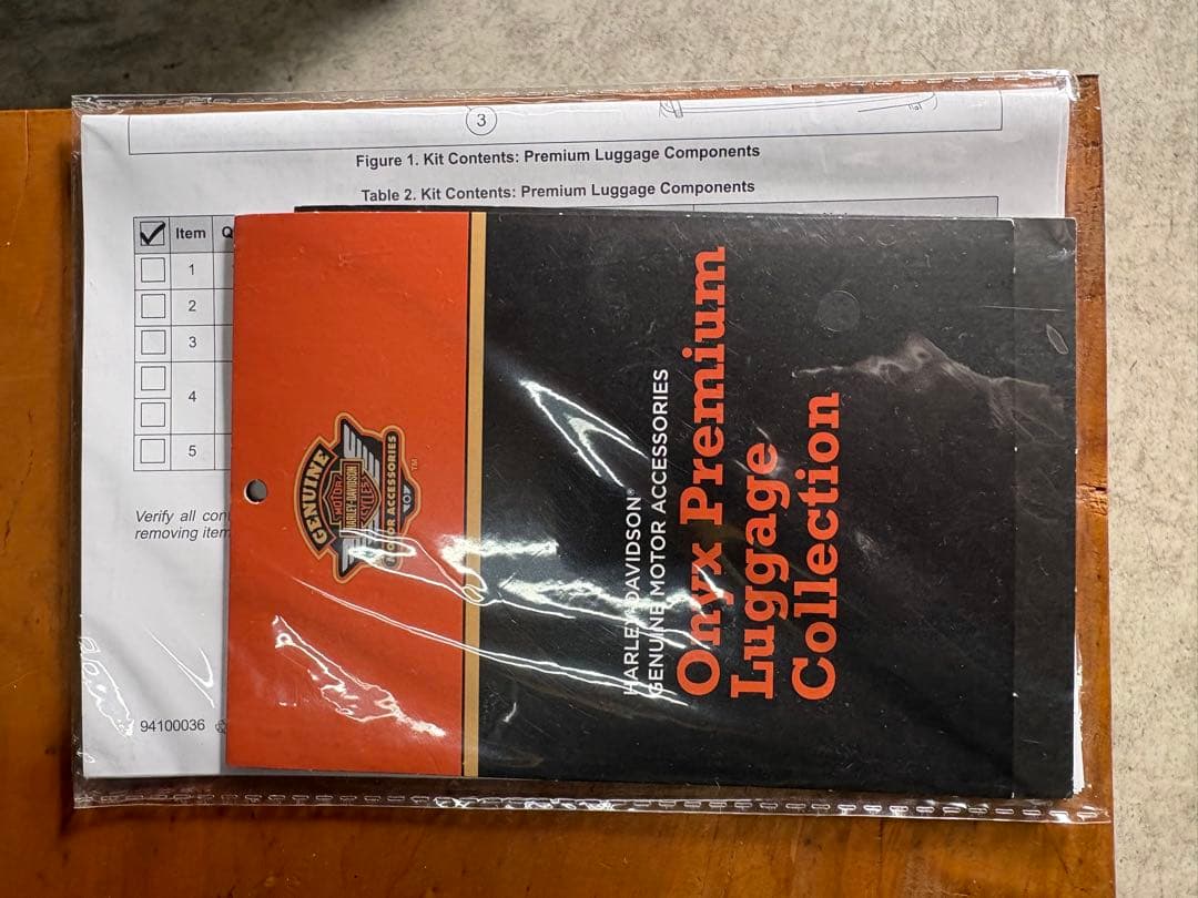 ハーレーツアーパックラックバッグ