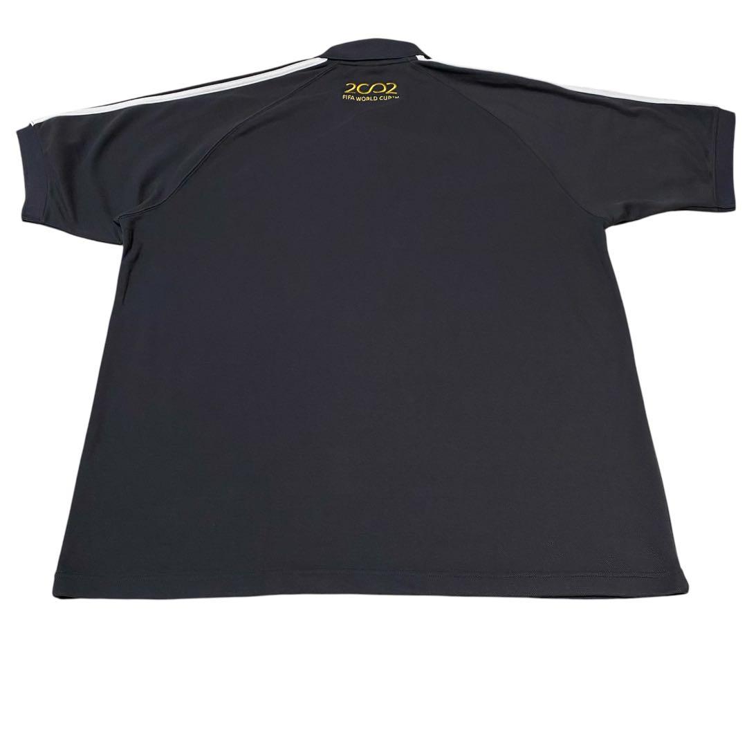 タグ付　adidas アディダス　ドイツ代表　日韓W杯　ポロシャツ　ビッグサイズ