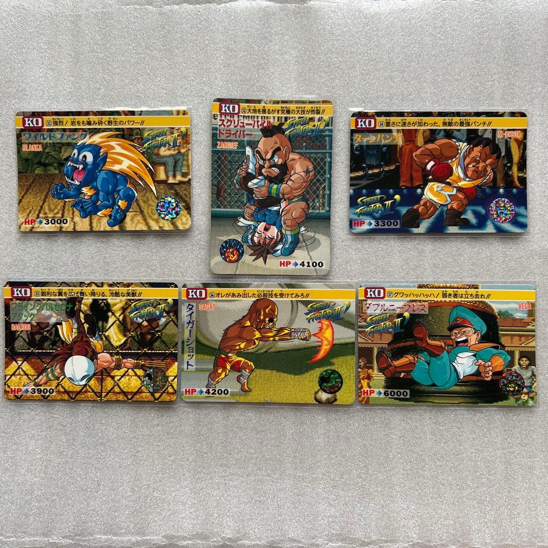【希少美品】ストリートファイターⅡ 'カードダス パート2 全42種 コンプ