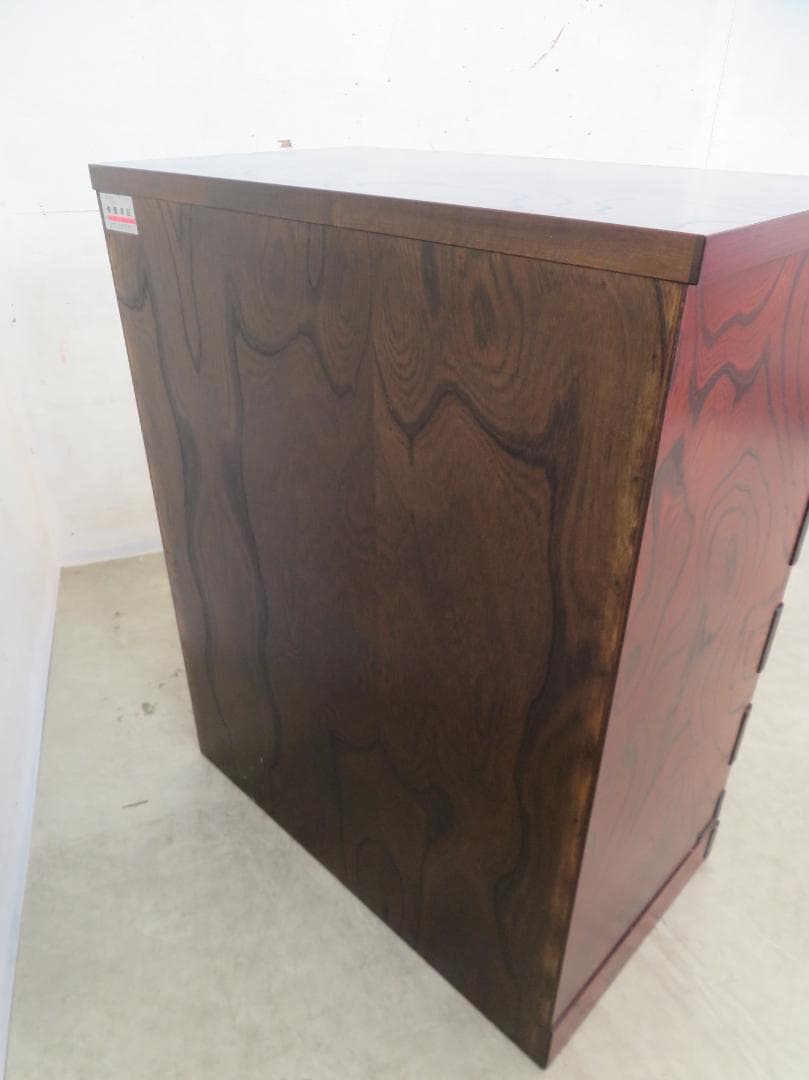 ■展示品■岩谷堂箪笥■伝統工芸品■拭漆■欅■整理箪笥■時代箪笥■5段■チェスト■