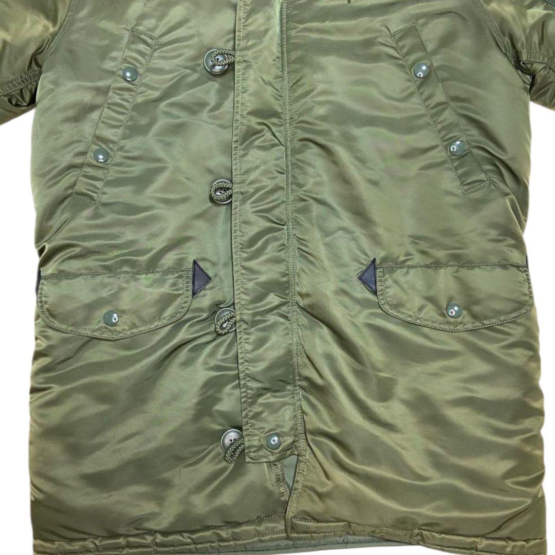 ✨ALPHA INDUSTRIES N3B モッズコート カーキ Lサイズ