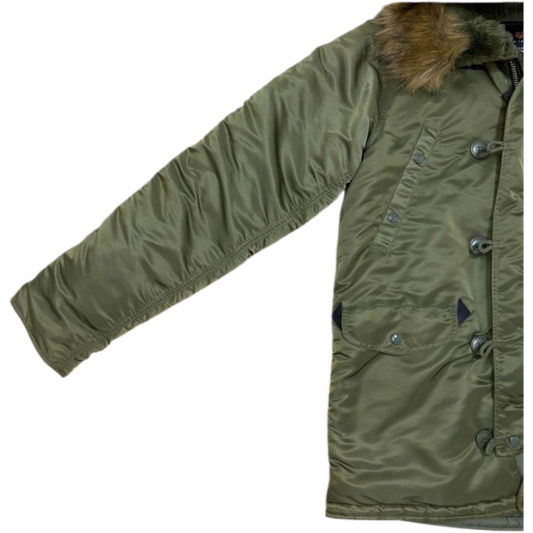 ✨ALPHA INDUSTRIES N3B モッズコート カーキ Lサイズ