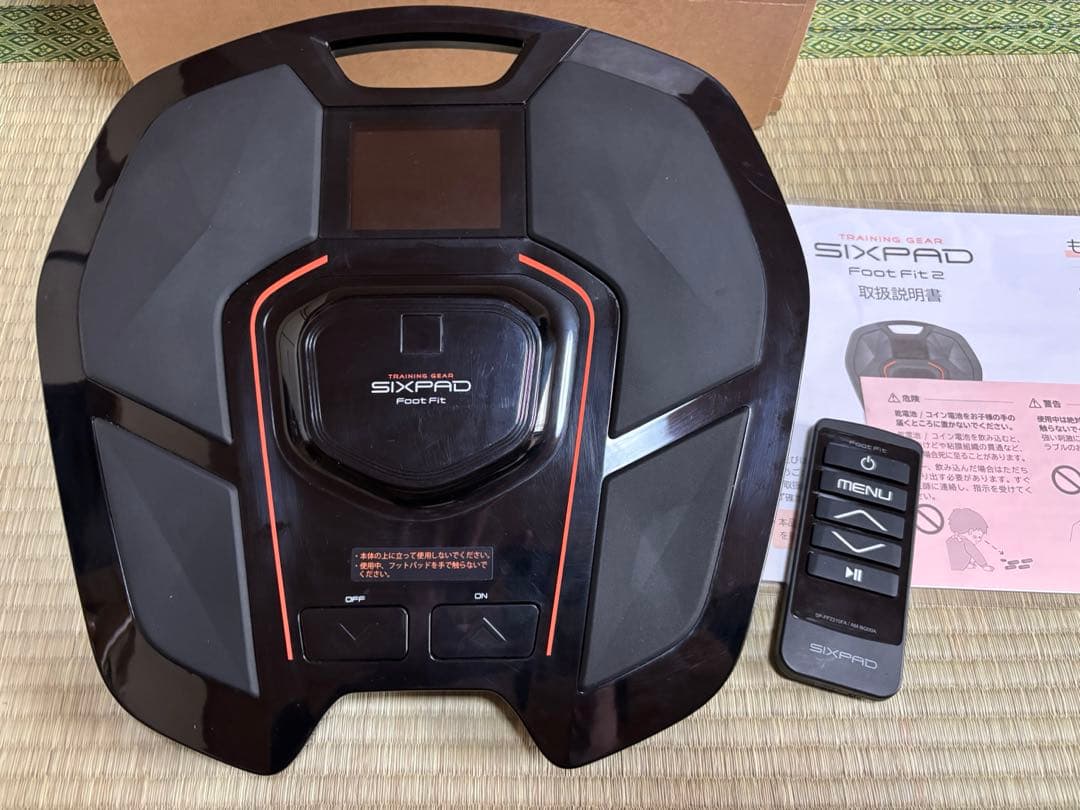 【超美品】foot fit 2 フットフィット2 シックスパッド