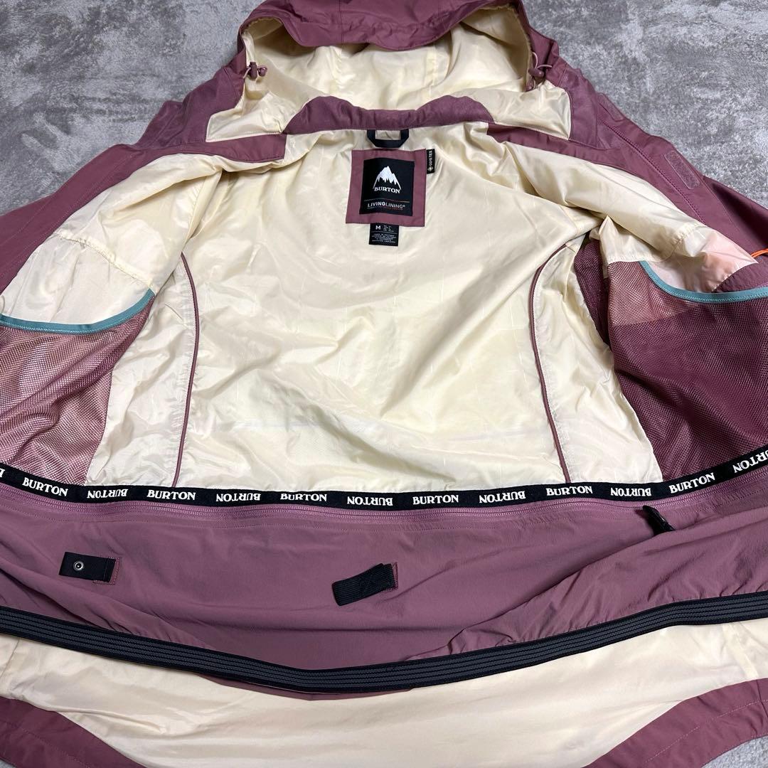 BURTON LIVING LINING ゴアテックスジャケット M ピンク