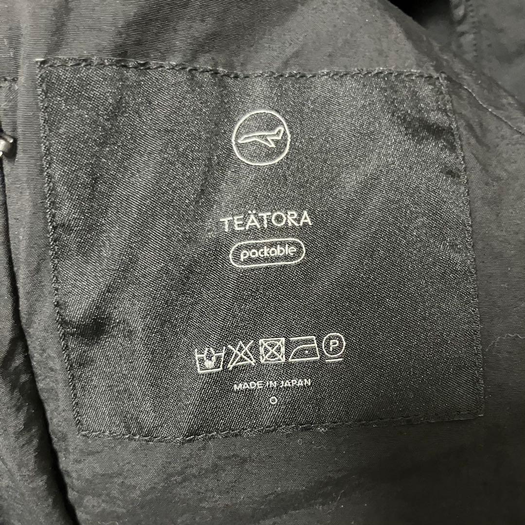 ジャケット・アウター TEATORA Device jacket PACKABLE BLACK 1