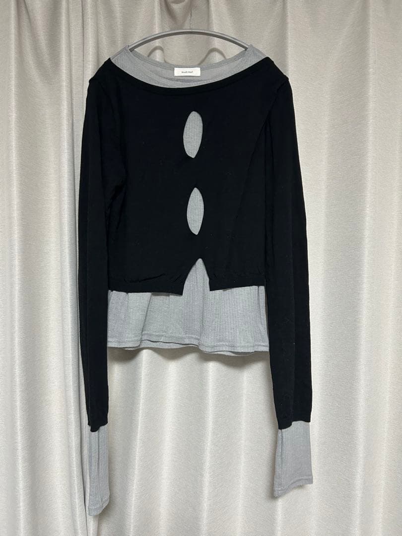 トップス knuth marf layered color tops