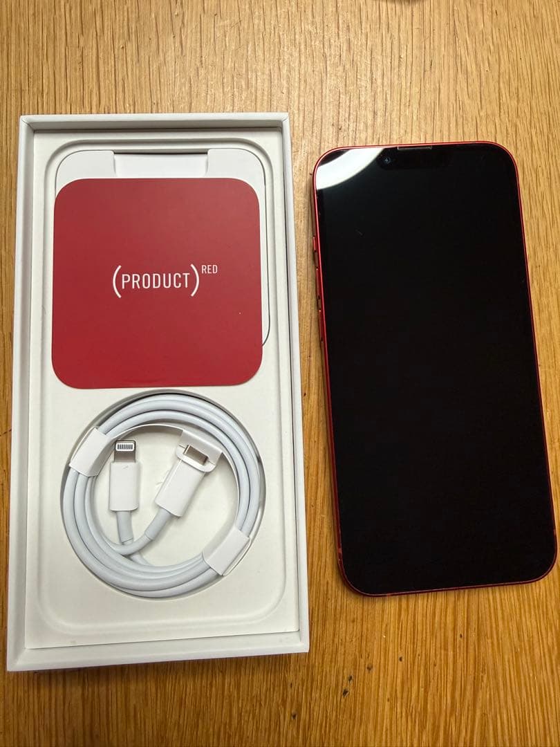 Apple iPhone 13 (PRODUCT)RED 本体