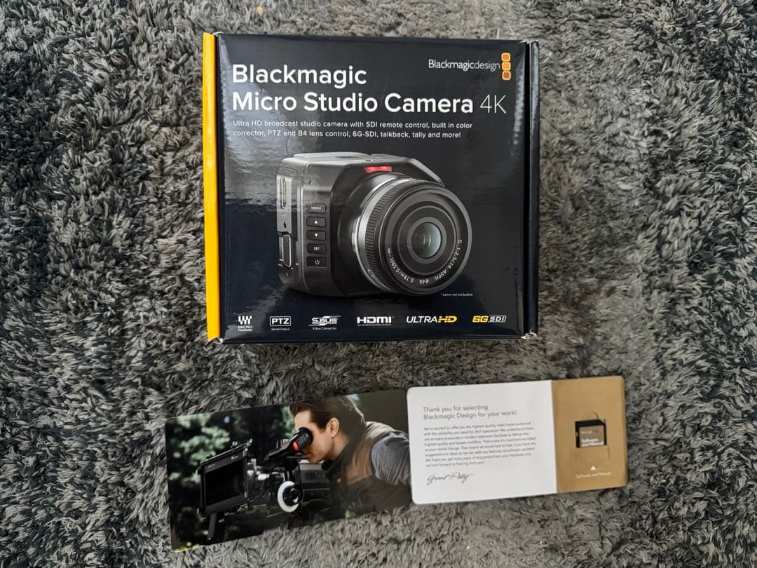 ビデオカメラ Blackmagic Micro Studio Camera 4K