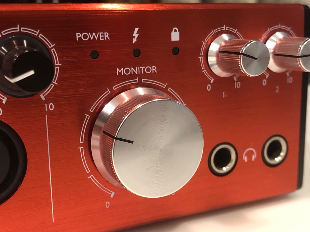 Focusrite Clarett 4Pre インターフェース MacBook