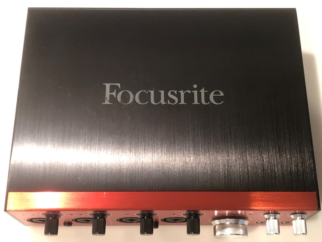 Focusrite Clarett 4Pre インターフェース MacBook