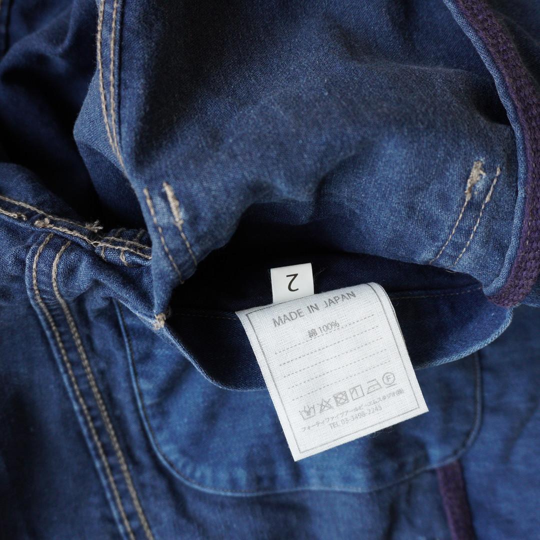 45rpm　デニムブルゾン　ヴィンテージ加工　b4