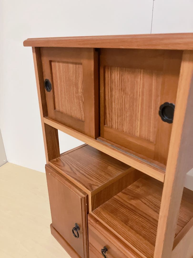 昭和レトロ　和風　飾り棚　和風チェスト　茶室　サイドチェスト