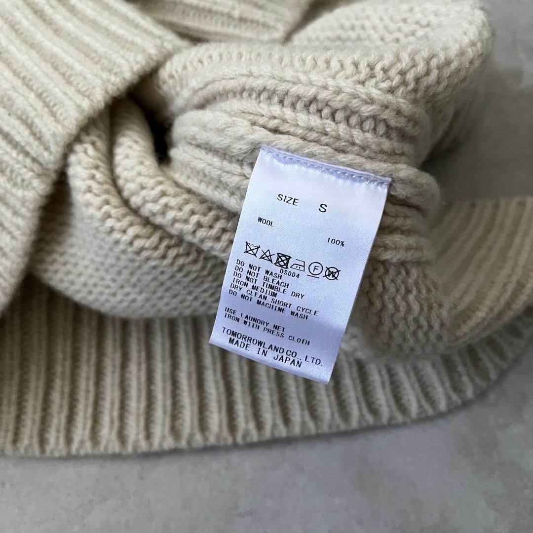 GALERIE VIE ギャルリーヴィー ファインウール ビルドネックベスト