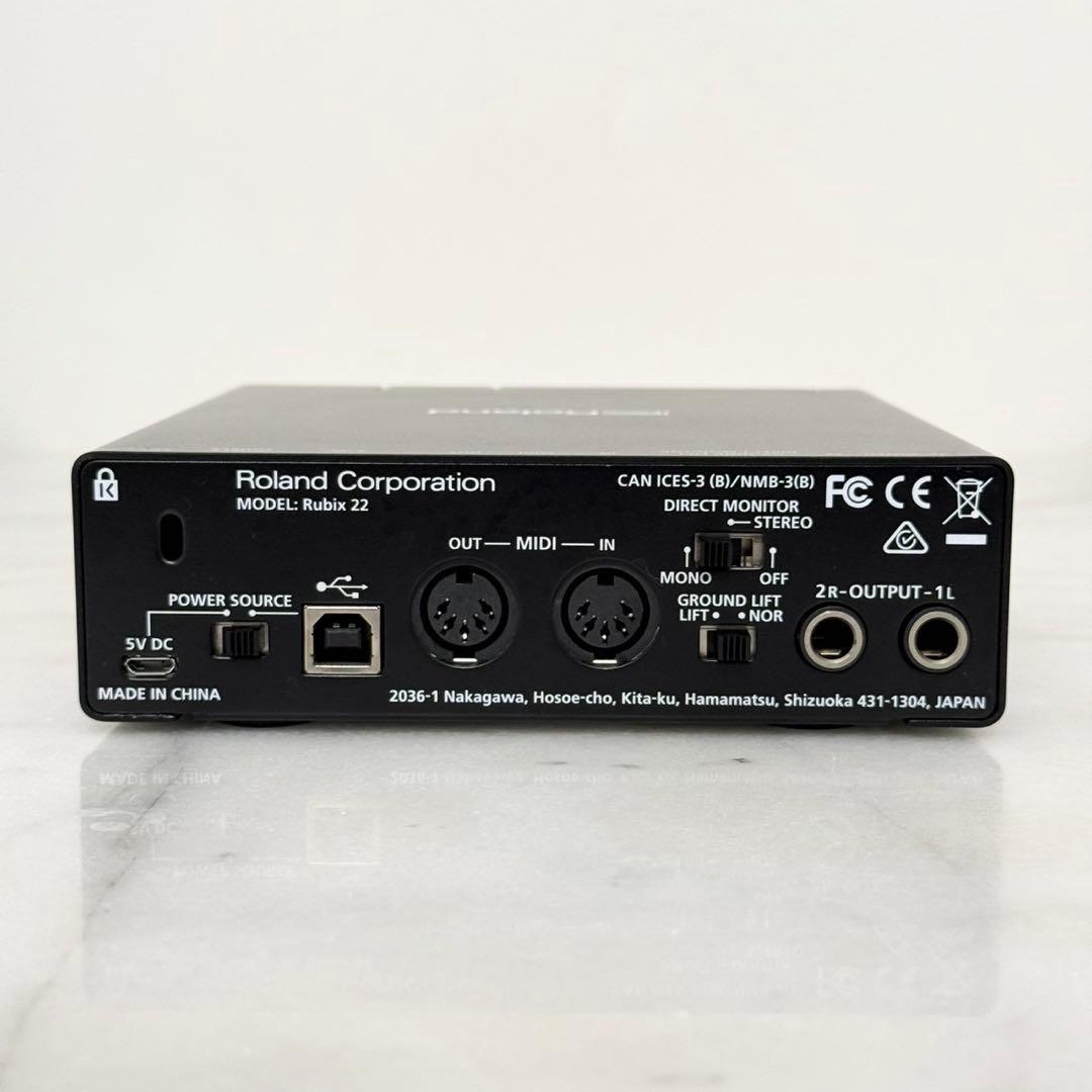 Roland Rubix22 USBオーディオ・インターフェース