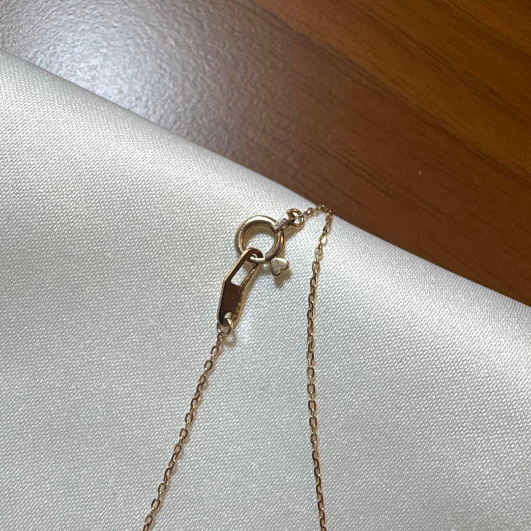 スタージュエリー ムーンストーン　ダイヤ　ネックレス