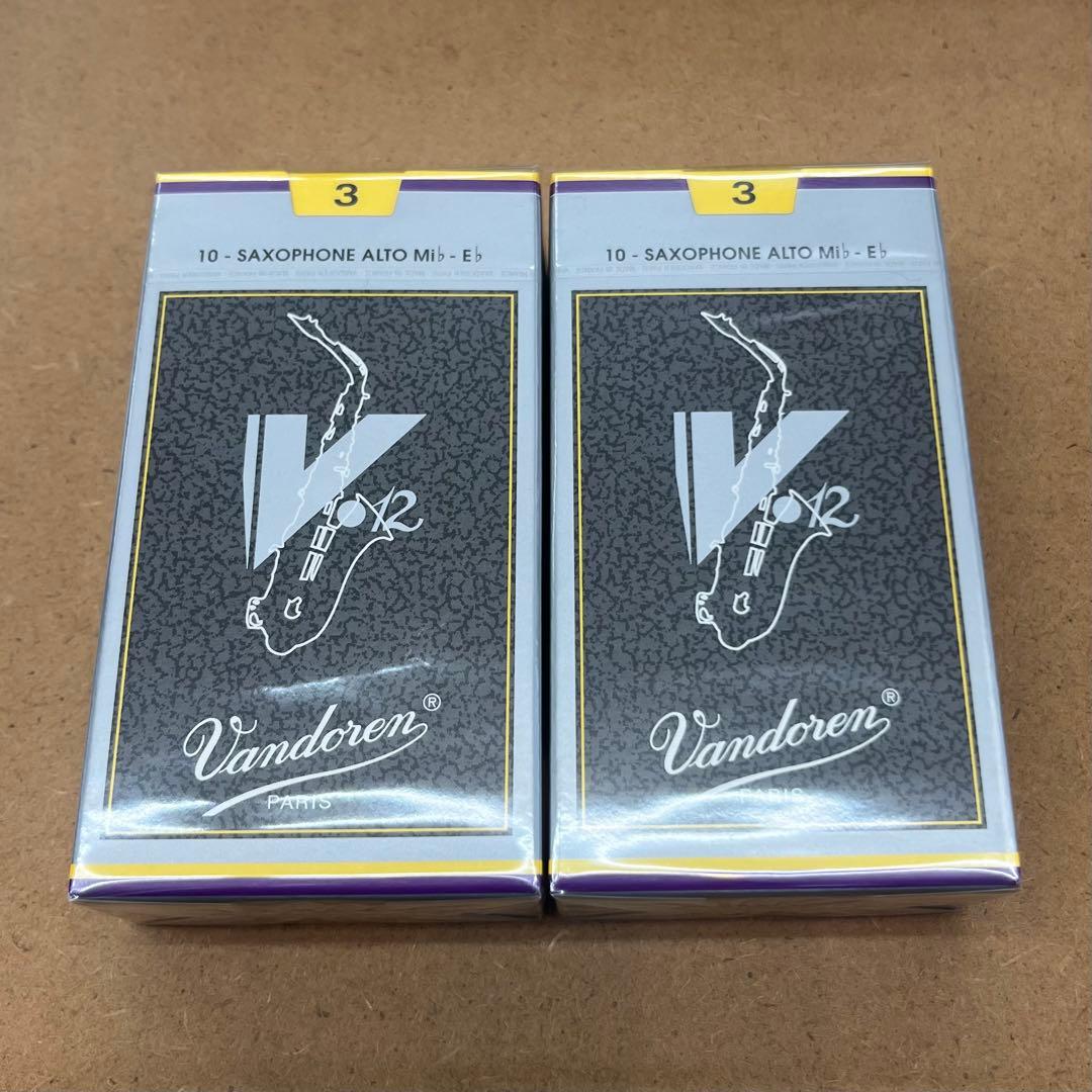 Vandoren アルトサックスリード V12 3 2箱