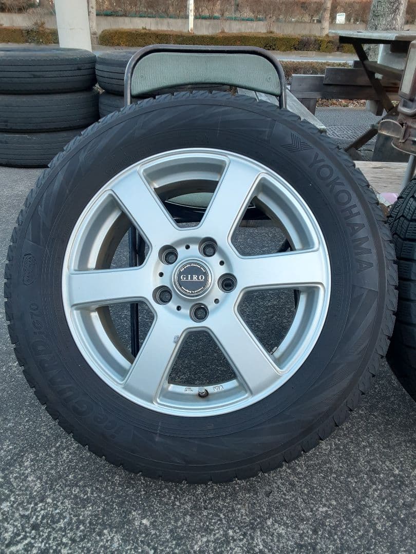 16インチスタッドレスタイヤ&アルミホイール付き　4本セット