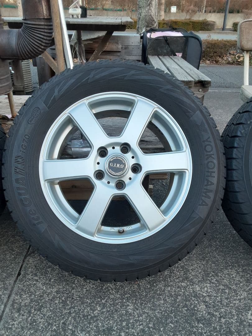 16インチスタッドレスタイヤ&アルミホイール付き　4本セット