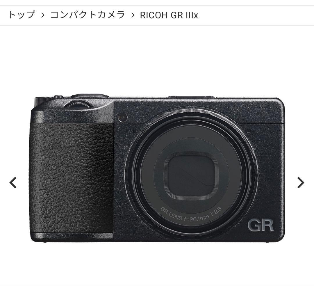 RICOH GR IIIx 24.2MP コンパクトデジタルカメラ