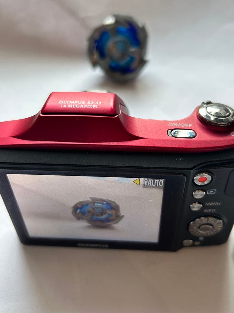 OLYMPUS オリンパス SZ-11 コンパクトデジタルカメラ レッド