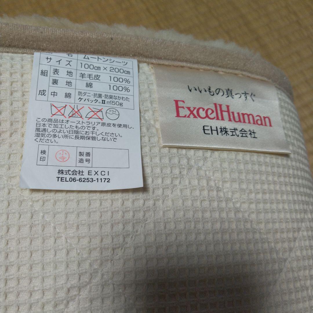 ExcelHuman 羊毛敷きパッド 100x200cm
