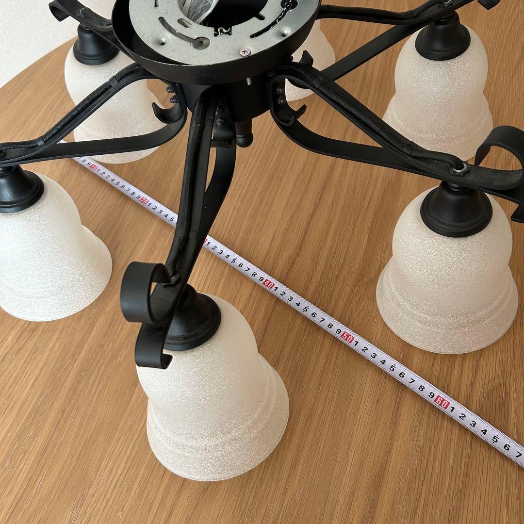 アンティーク　シャンデリア 6灯