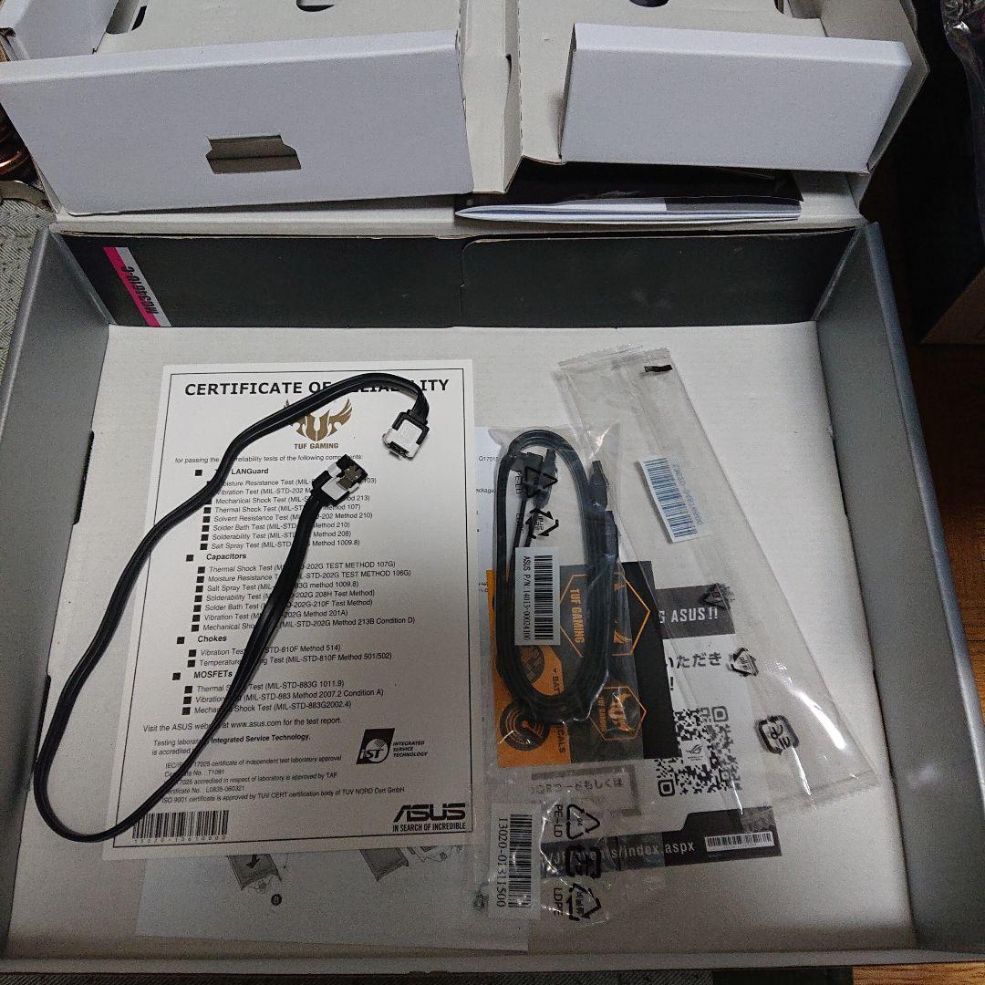 asus B460 plus tuf gaming マザーボード