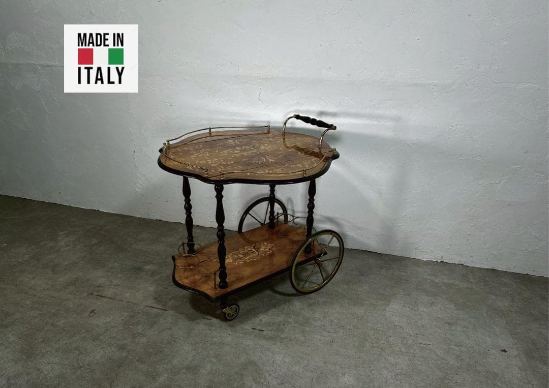 『イタリア製』バタフライキッチンワゴン キッチンワゴン RWmis61