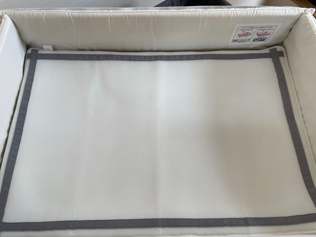 美品　Aprica　アップリカ　ココネルエアープラス　ベビーベッド