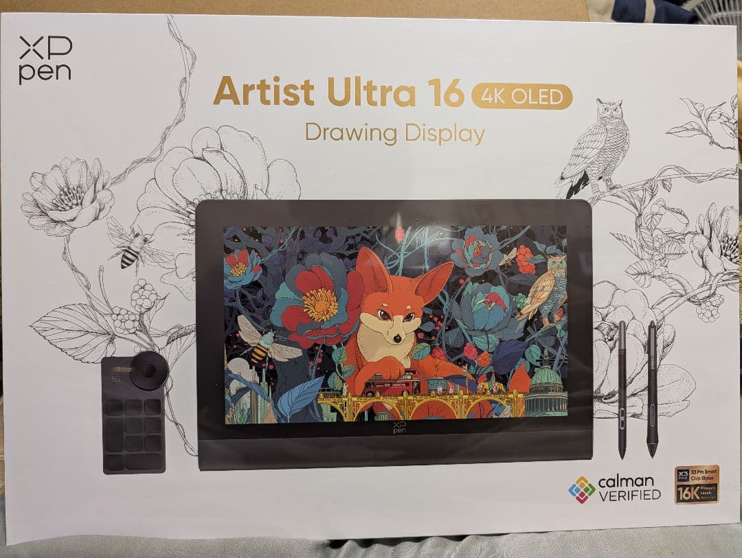 【新品未開封】XPPen Artist Ultra 16 4K OLED 本体