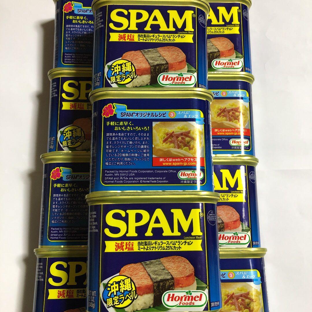 RUKA スパムランチョンミート 減塩 340g 24缶