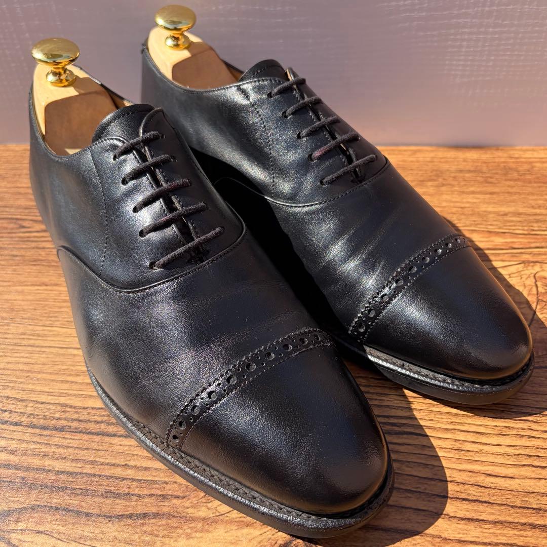 RAYMAR レイマー ストレートチップ 26cm ブラック 内羽根 革靴