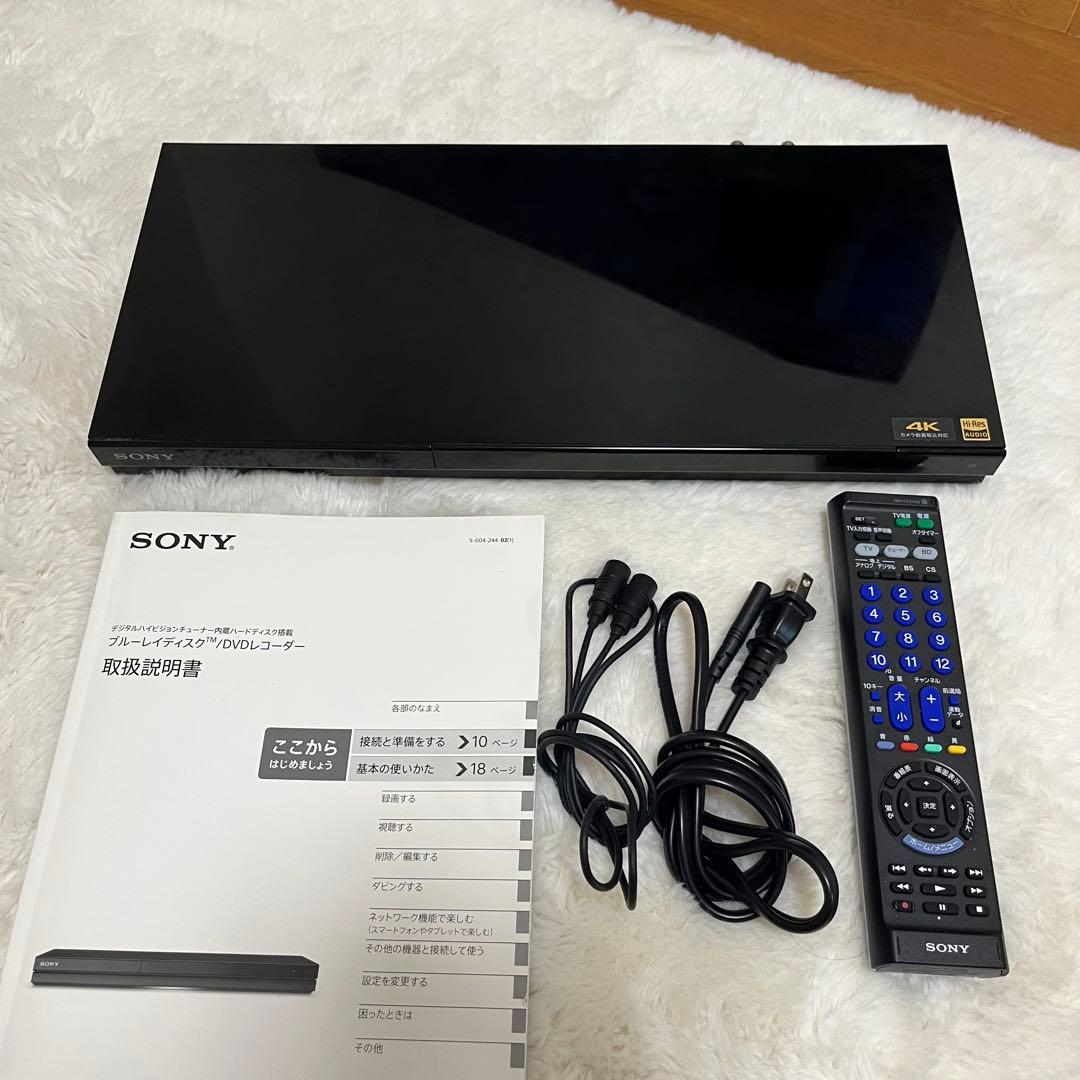 【美品】ソニー SONY ブルーレイレコーダー 4K対応　BDZ-ZW1700