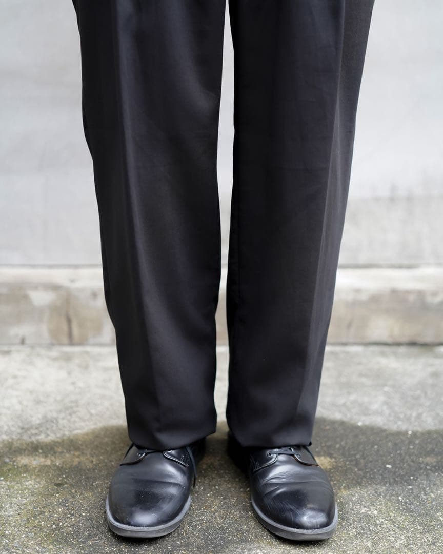 NEAT LUX Cotton Chino ブラック 48 チノパン スラックス