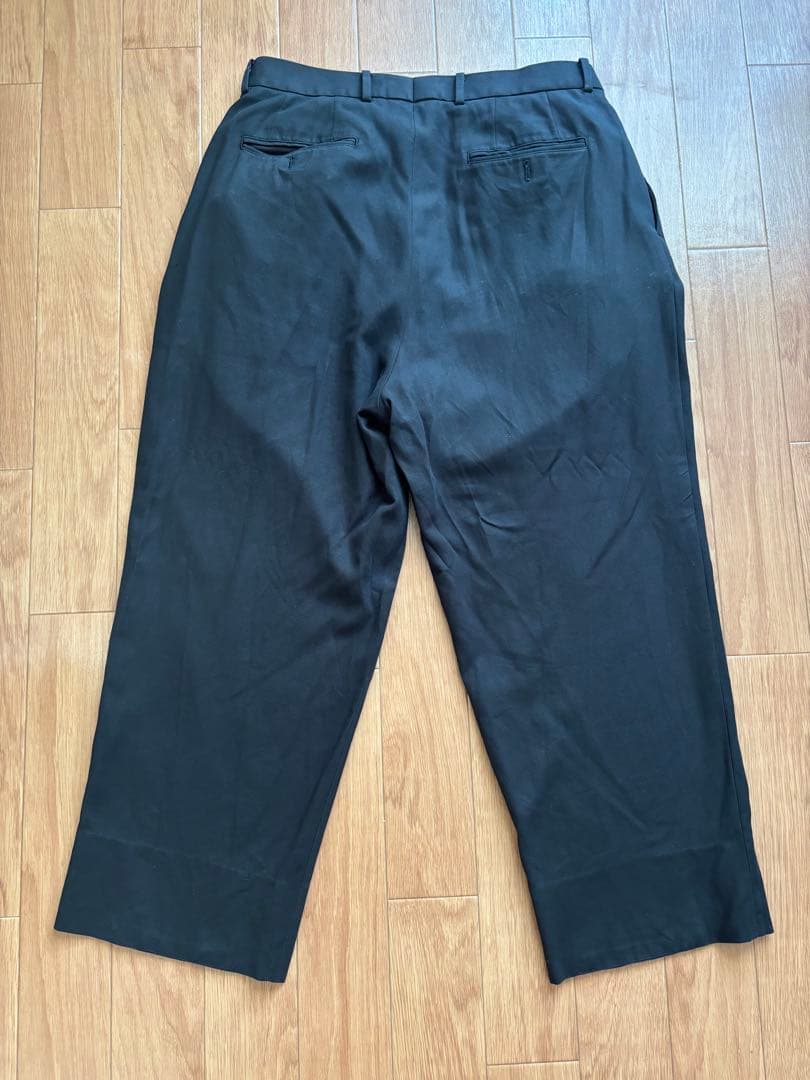 NEAT LUX Cotton Chino ブラック 48 チノパン スラックス