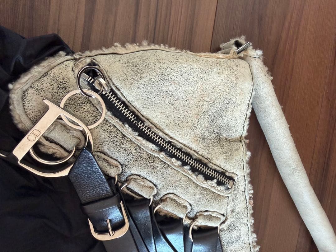Christian Dior ムートン バッグ