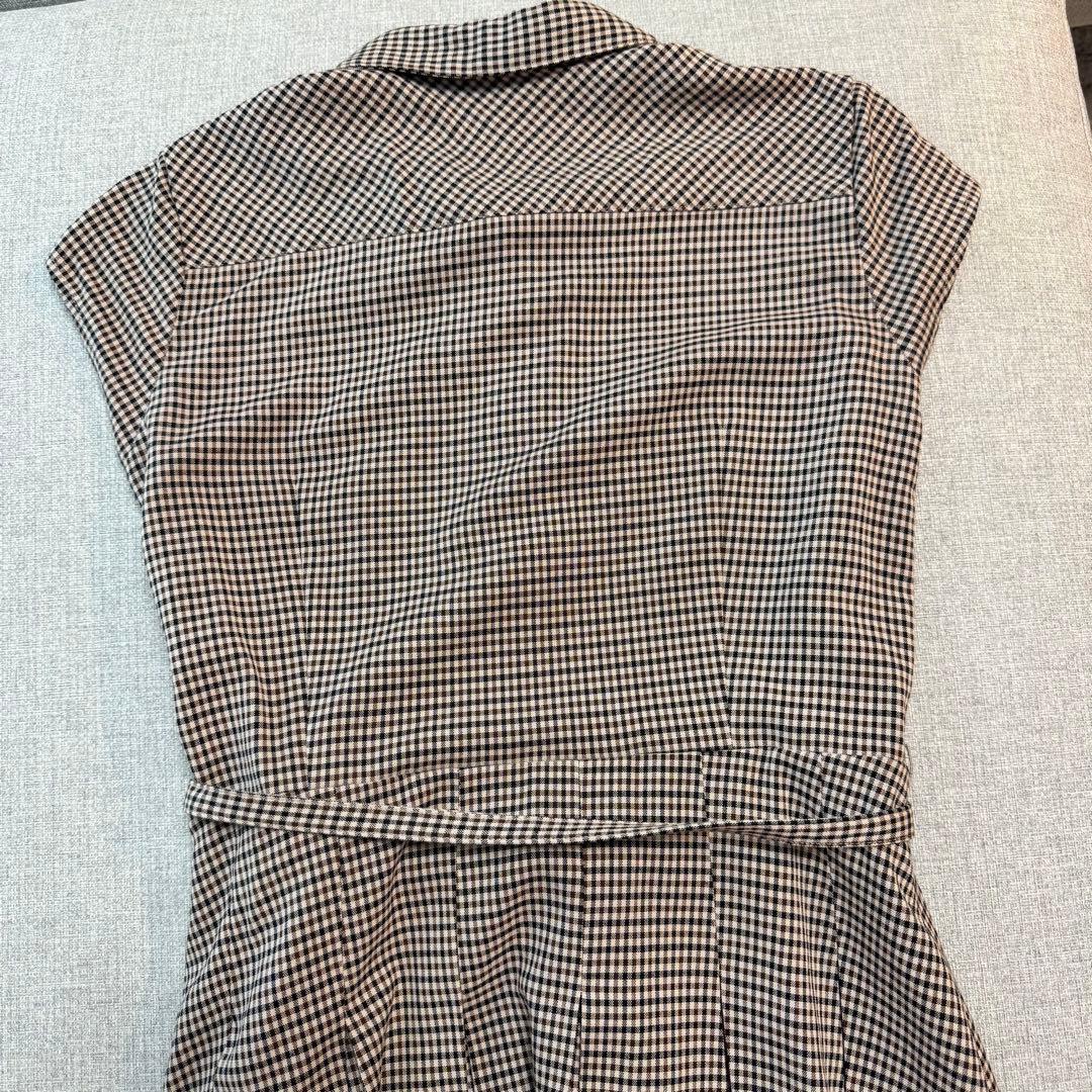 ♡*様 最終価格Checked Shirt Mini Dress herlipt