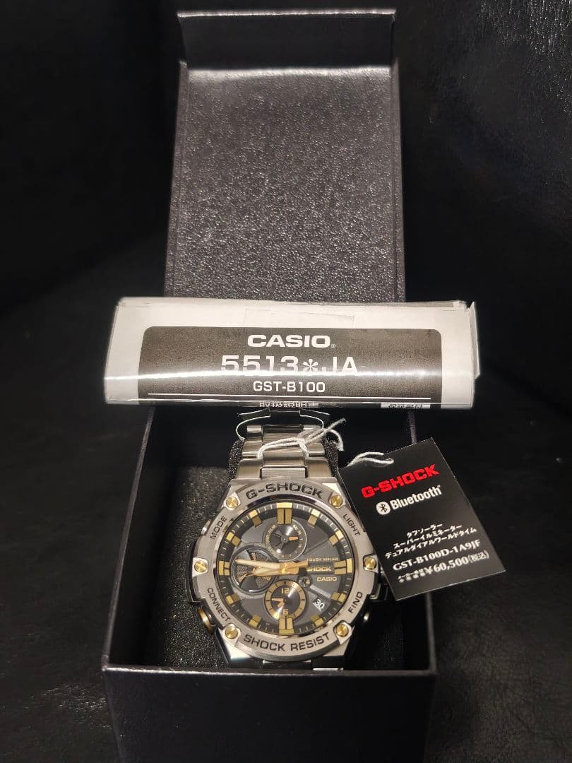 G-SHOCK　ジーショック　 GST-B100D-1A9JF　CASIO