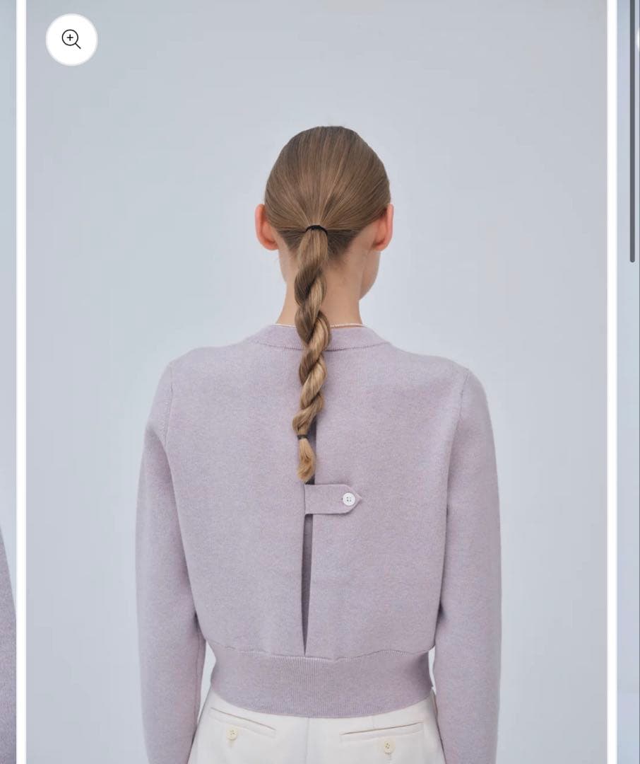 ジャケット・アウター laubeblanc Compact Knit Cashmere Blouson