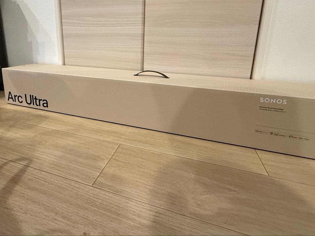 SONOS Arc Ultra プレミアムスマートサウンドバー ブラック