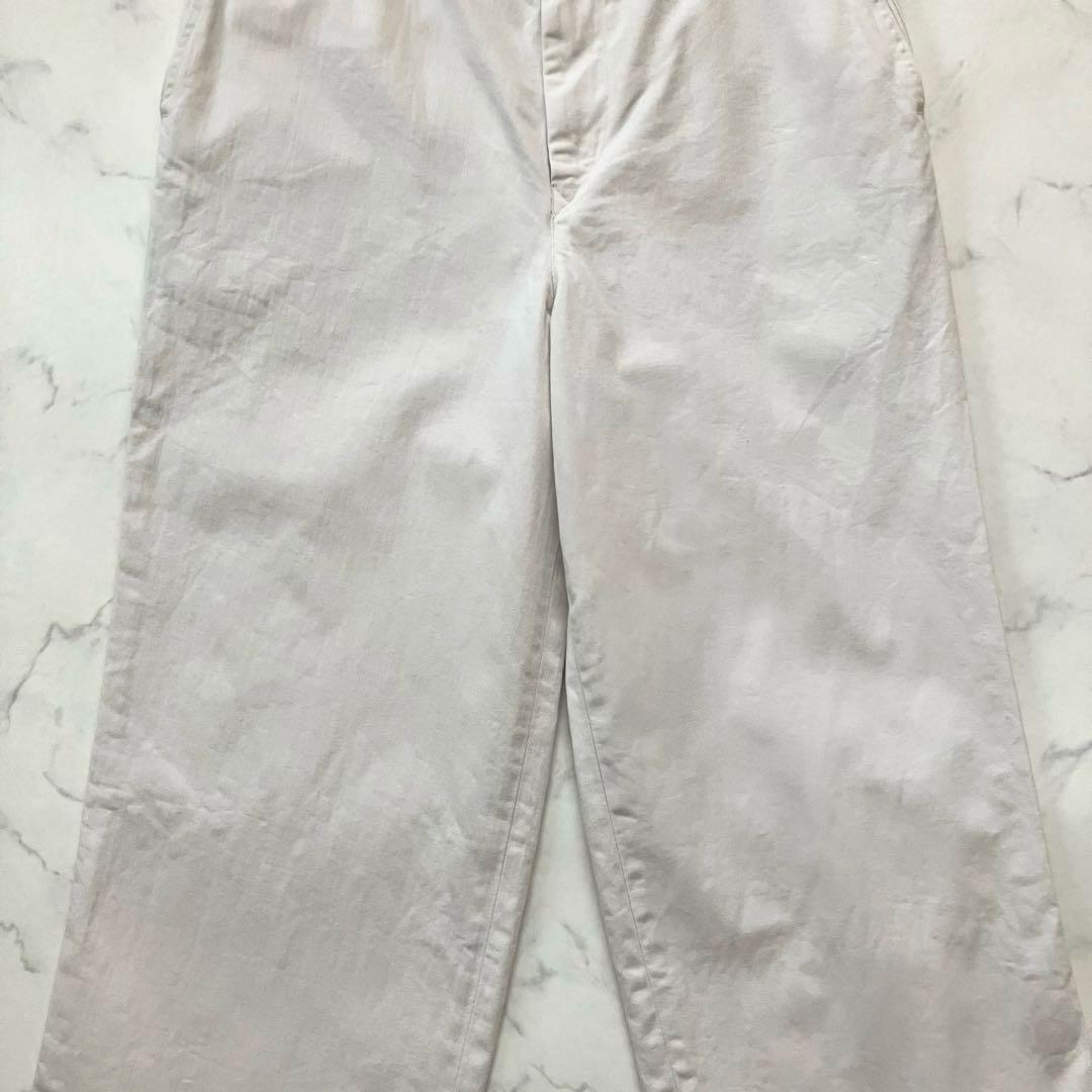 XLサイズ✨ 45R おこめチノのシャルロットパンツ 4 ホワイト