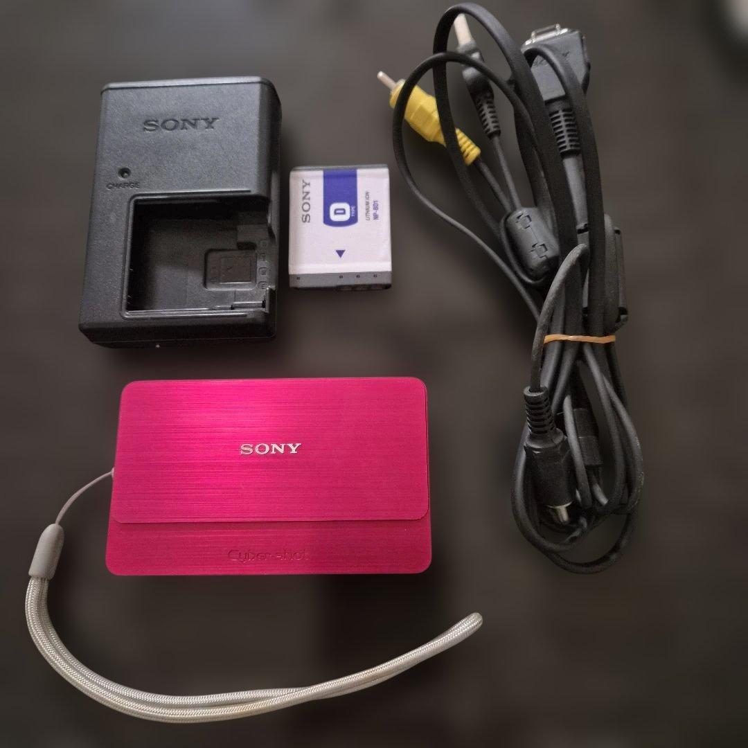 SONY Cyber shot DSC-T700 ピンク 10.1メガピクセル
