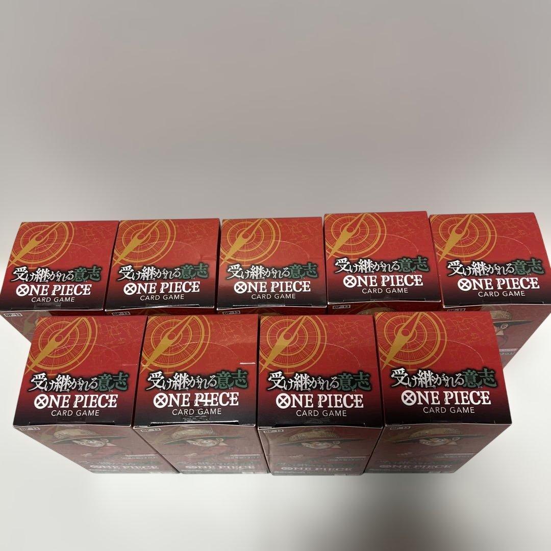 ワンピースカード　受け継がれる意志　9BOX テープ付　未開封