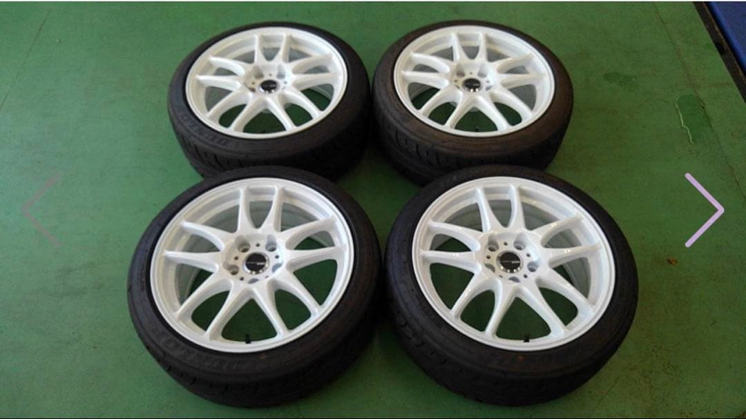 タイヤ・ホイール WORK EMOTION CR kiwami + DUNLOP DIREZZA