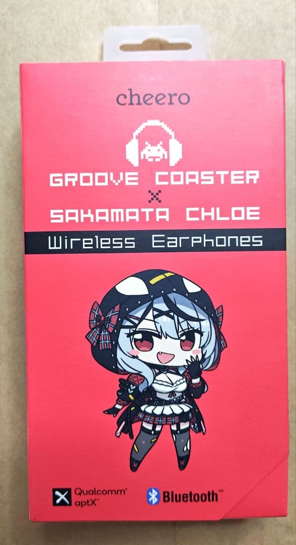 新品・未開封 グルーヴコースター　沙花叉クロヱ ワイヤレスイヤホン　ホロライブ