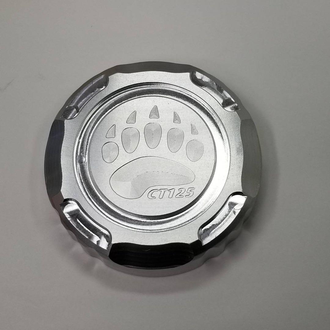 CT125 ハンターカブ　フューエルキャップカバー　アルミ削り出し　アルマイト