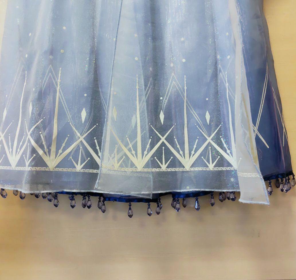 【新品未使用】アナと雪の女王　エルサ　ドレス　ディズニーストア